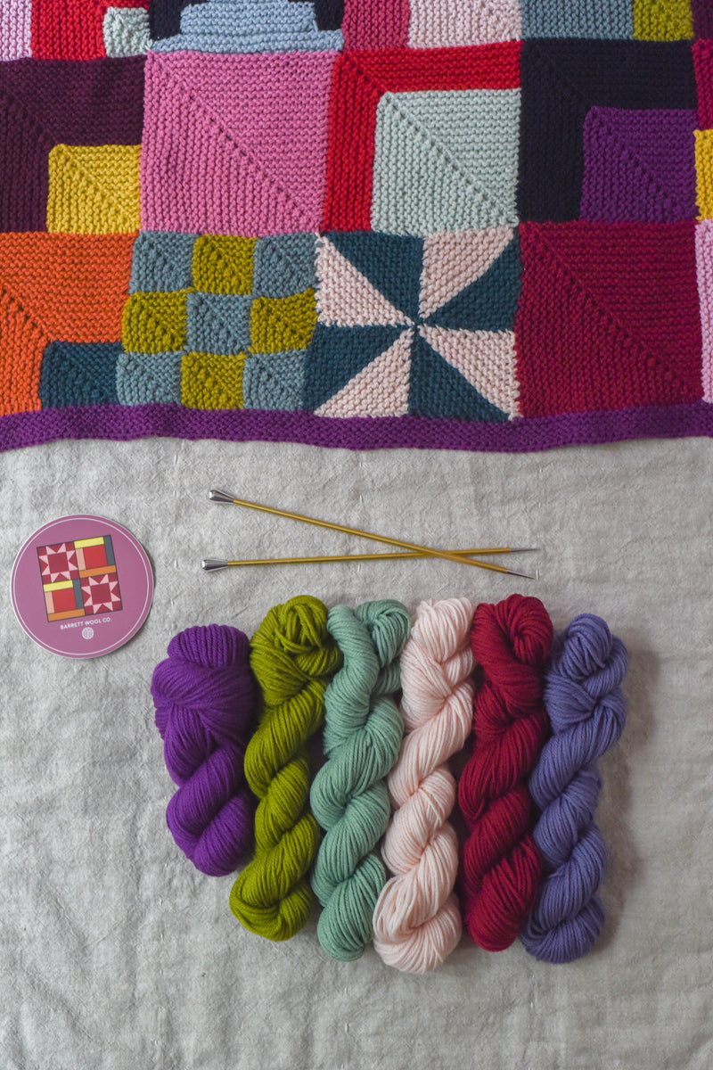 Garter Stitch How To Knit A Blanket For Beginners With Straight