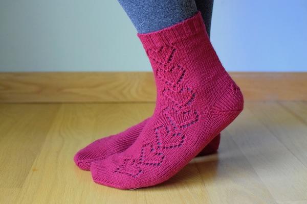 THE TOE】NOTTING-HILL HEART KNIT （Smooth Operator Heart Socks 