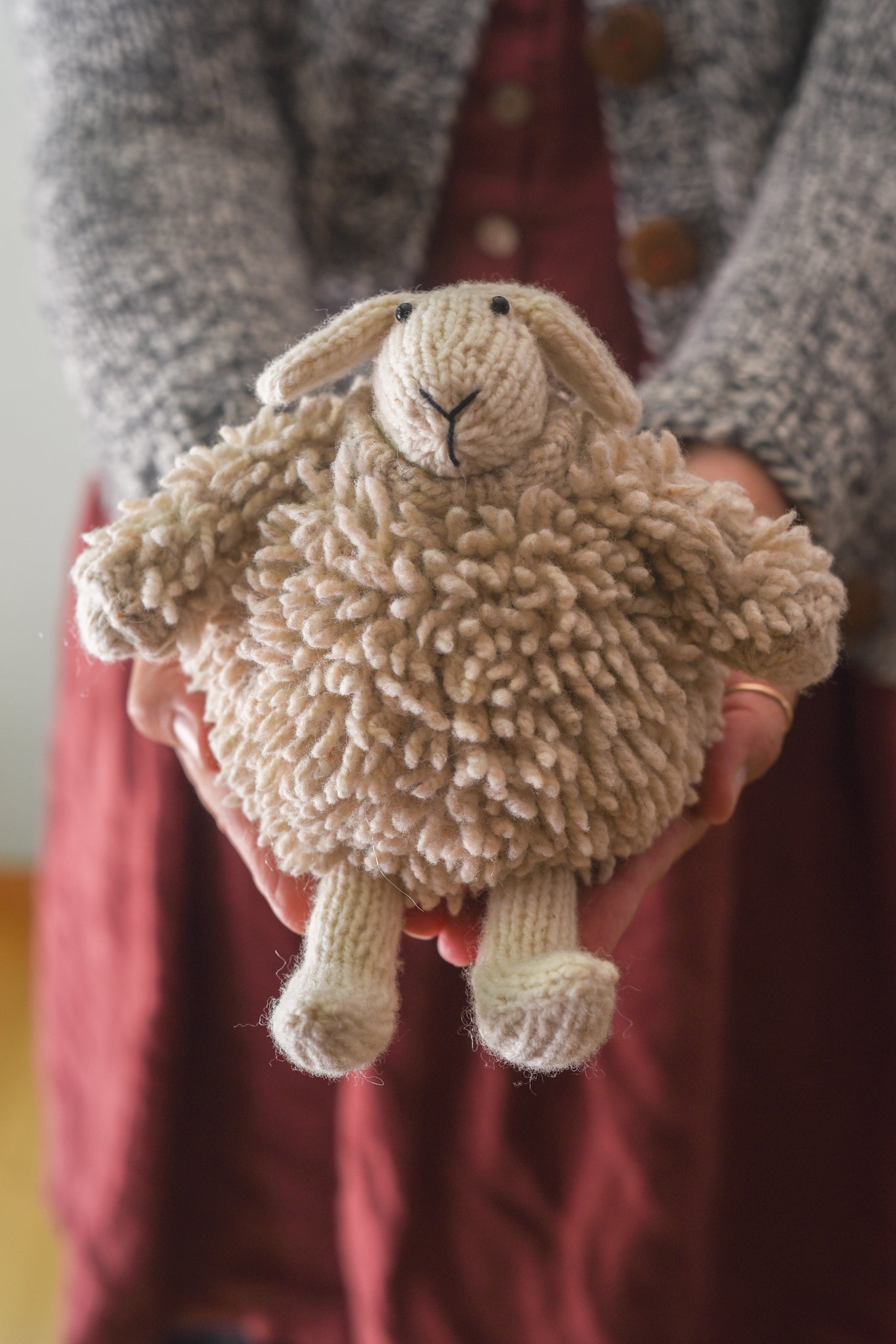 Wooly Sheep + Bunny Pattern – Barrett Wool Co.