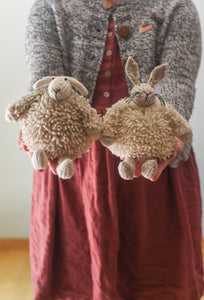 Wooly Sheep + Bunny Pattern