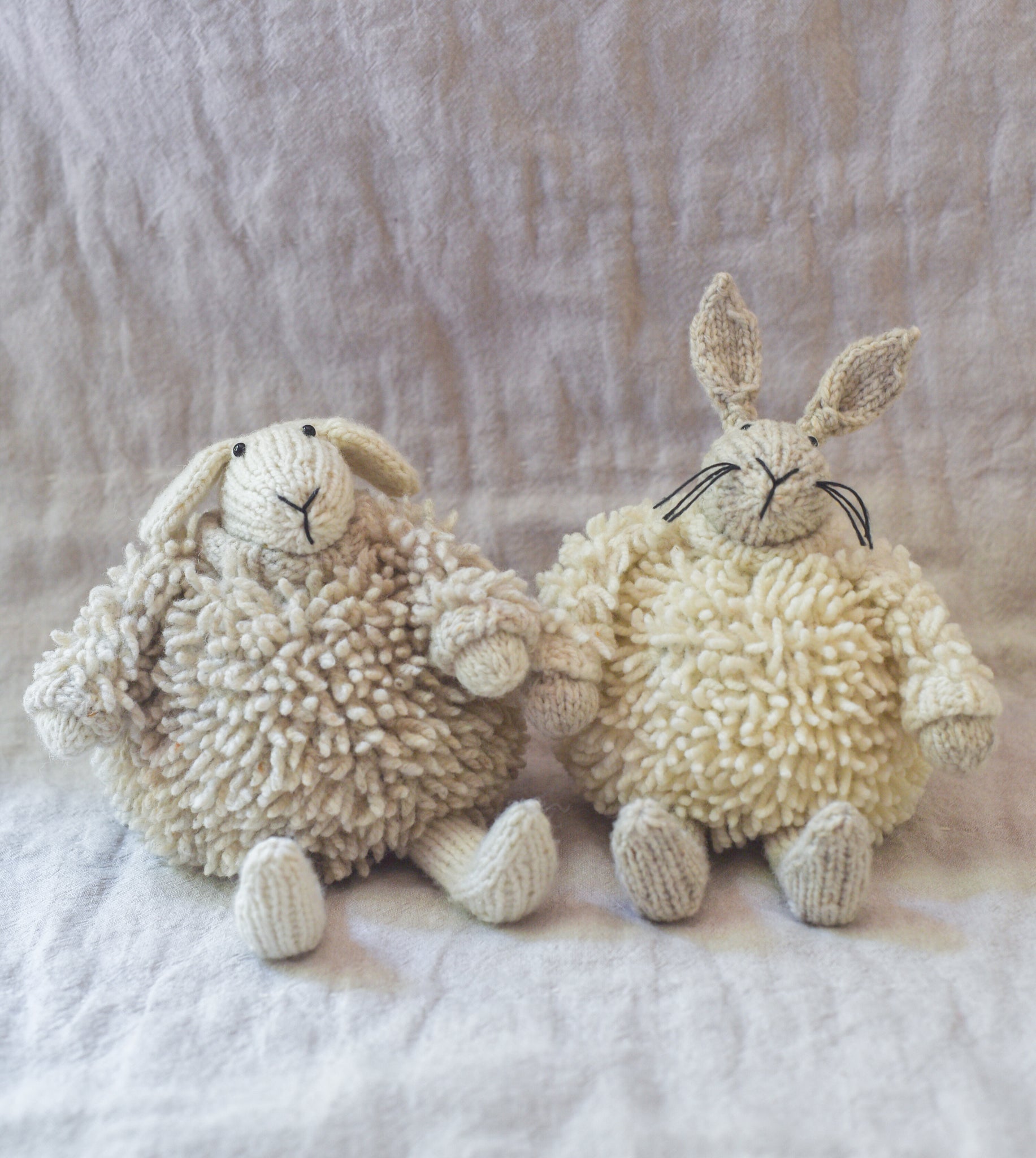 Wooly Sheep + Bunny Pattern – Barrett Wool Co.