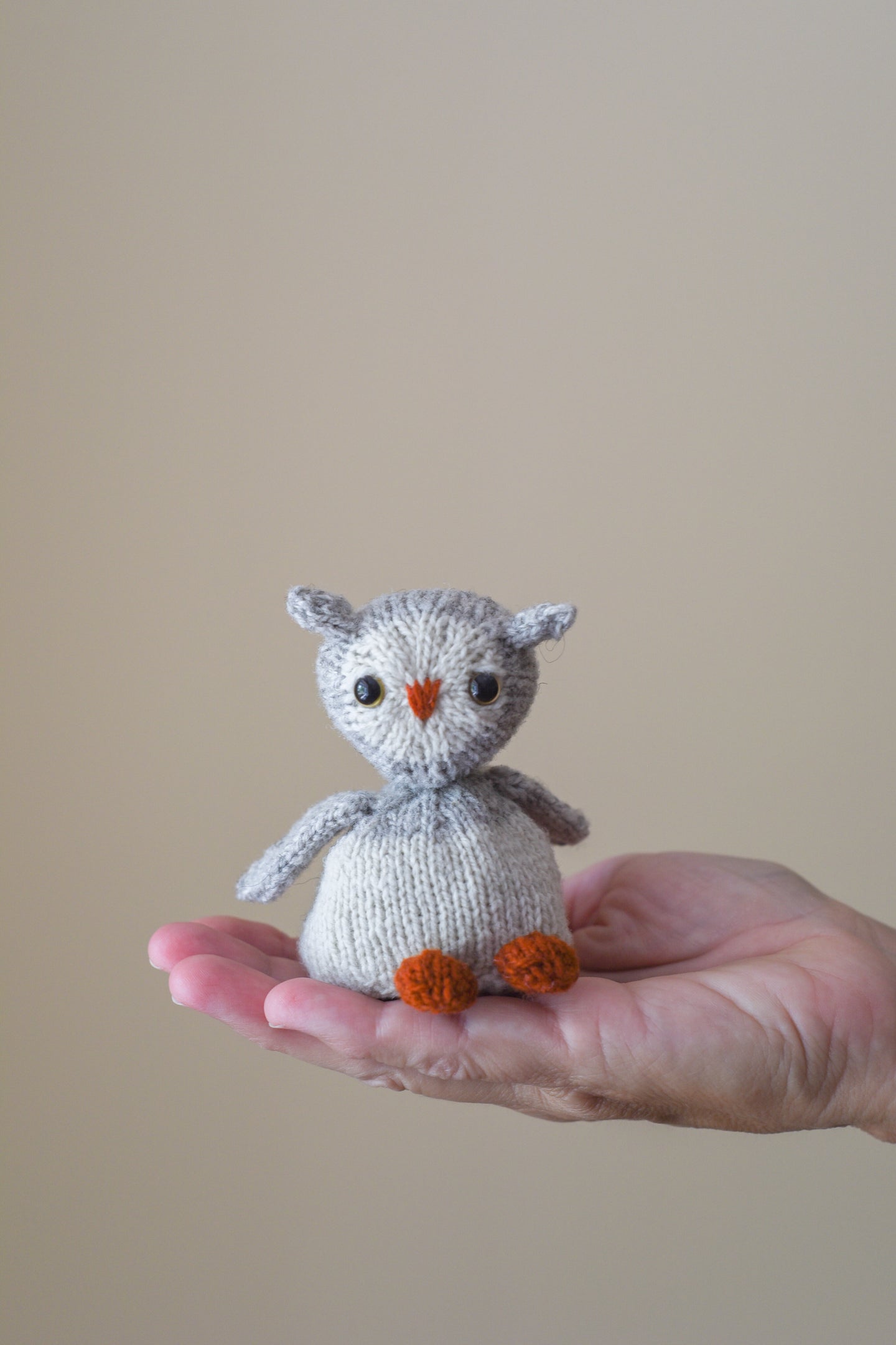 Woodland Egg and Owlet Pattern