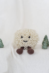 Wooly Snowman + Snowball Pattern