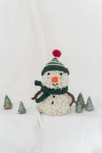 Wooly Snowman + Snowball Pattern