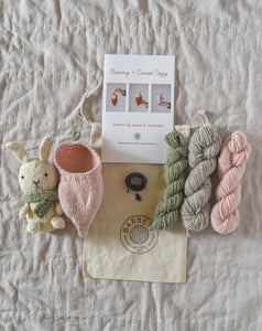 Bunny + Carrot Cozy Kit