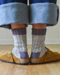 Cozy Waffle Socks Pattern