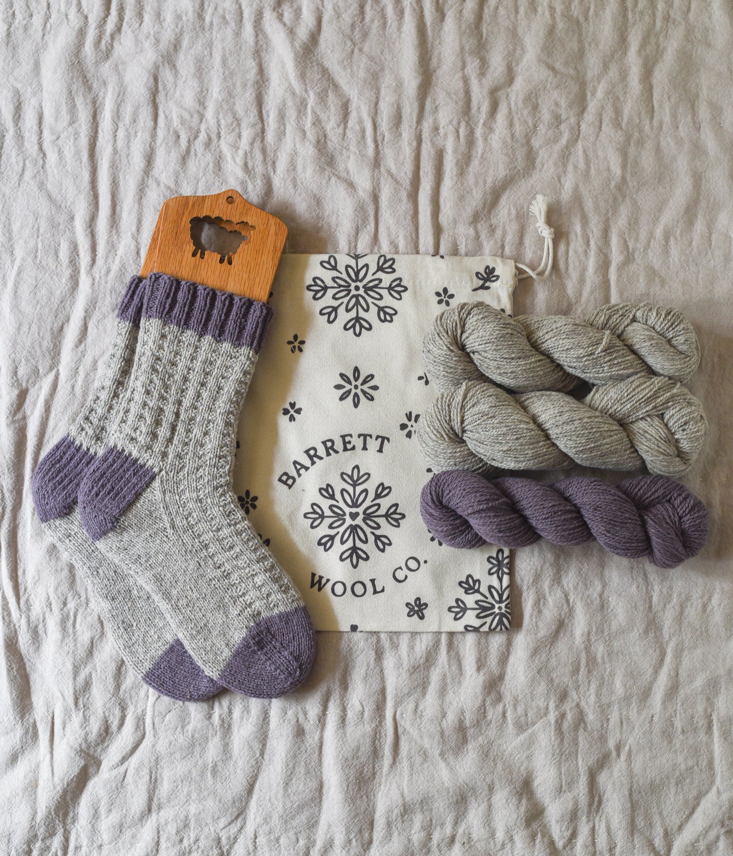 Cozy Waffle Socks Kit