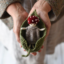 Toadstool Doll &amp; Leaf Set Pattern