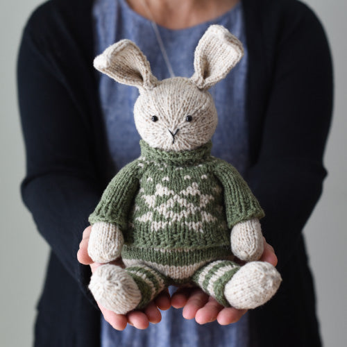 エピヌ　Epine é animal knit rabbit Barley the Bunny Weighted Animal – Pulse of Potential
