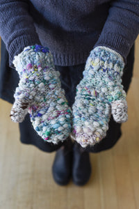 Knit Collage Mittens - Two Patterns