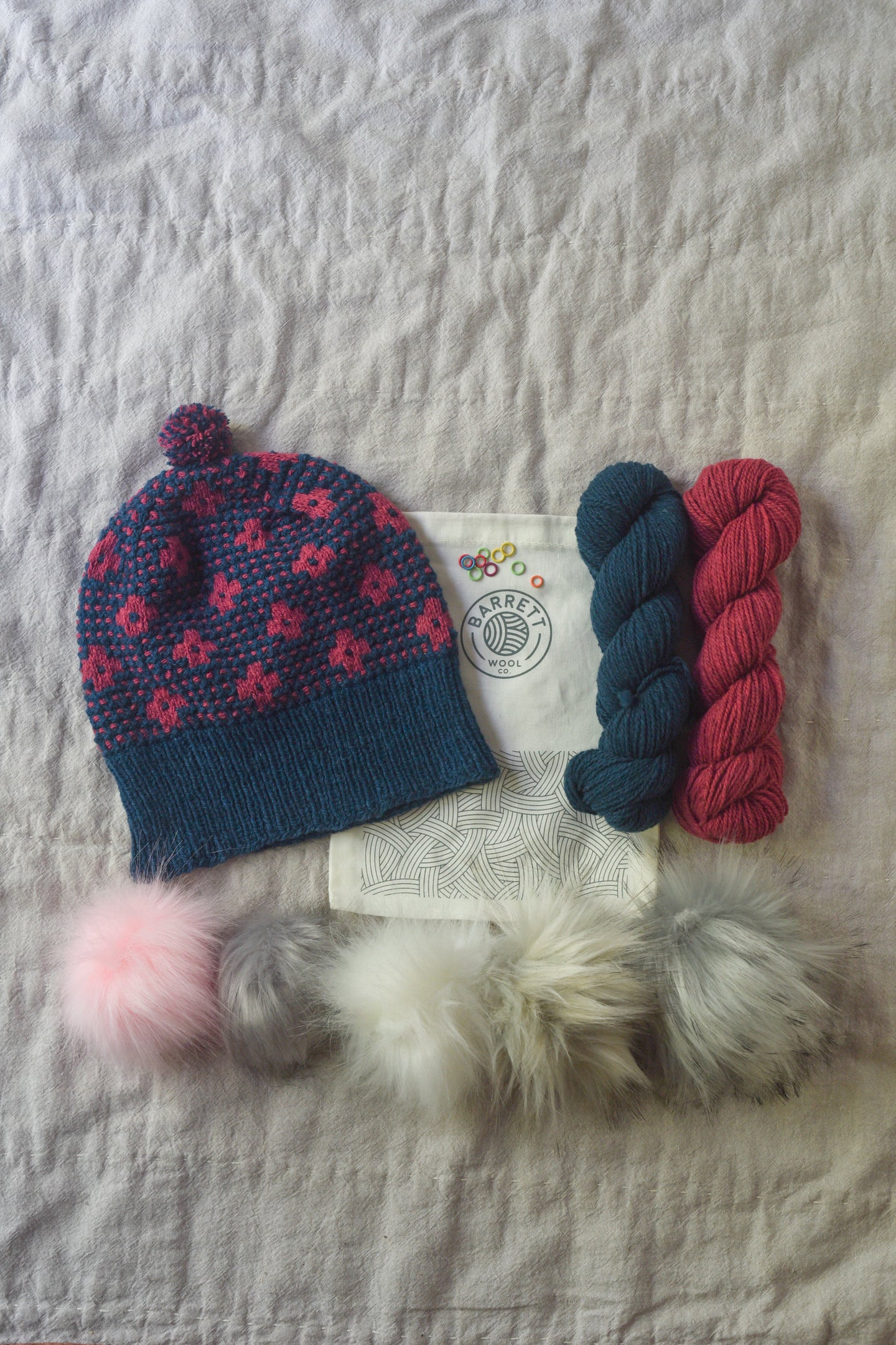 Pressed Flowers Hat Kit