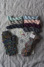 Knit Collage Mitten Kit - Cast Away