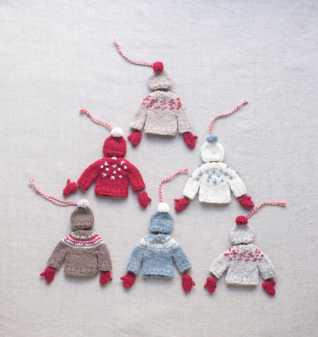 Wee Woolens Ornament Set Pattern