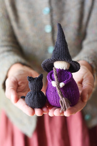 Little Witch & Tiny Pumpkin Charm Set Kit