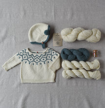 Snowfall Sweater &amp; Leia Bonnet Kit