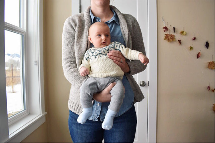 Snowfall Sweater & Leia Bonnet Kit