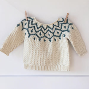 Snowfall Sweater & Leia Bonnet Kit
