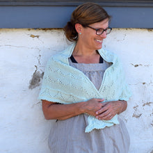 Snowy Pine Shawl in Home Fingering Weight