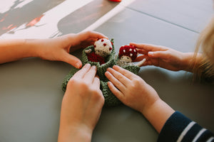 Toadstool Doll & Leaf Set Kit